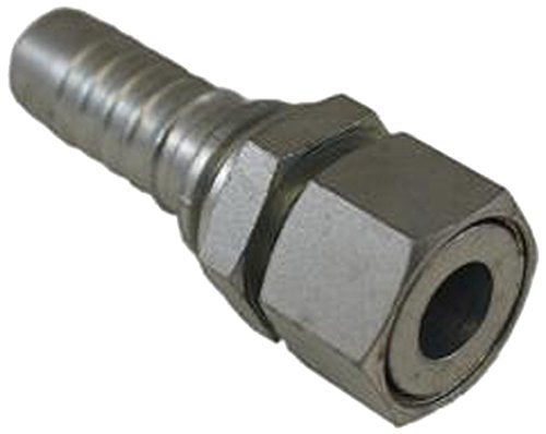 Gates 10GS-12FFORX GlobalSpiral Couplings, Female Flat-Face O-Ring Swivel, Zinc Plated Carbon Steel, 3.74", 5/8" ID