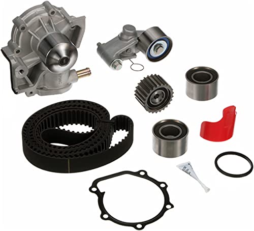 Gates - 1999-1997 Subaru Legacy 4-Cyl 2.5L Timing Belt Component Kit w/Water Pump (TCKWP277AN)