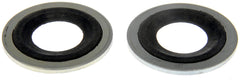 Dorman 097-021CD Metal/Rubber Drain Plug Gasket, Fits 1/2, M12, M12 So Compatible with Select Models, 2 Pack