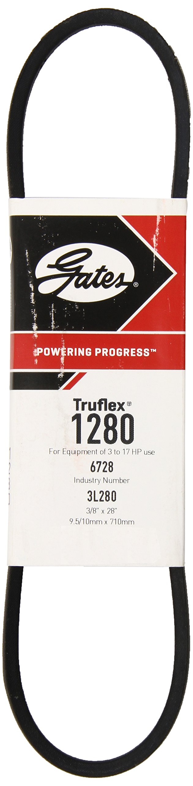 Gates 1280 Truflex FHP Low Horse-Power V-Belt