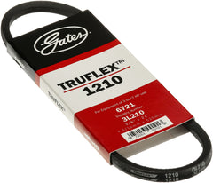 Gates 1210 Truflex FHP Low Horse-Power V-Belt, Black