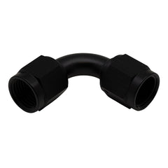 DeatschWerks 6AN Flare Female Swivel 90-Degree to 6AN Flare Female Swivel - Anodized Matte Black