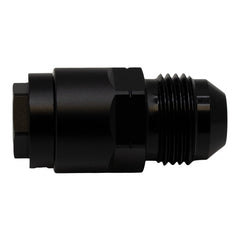 DeatschWerks 8AN Male Flare to 5/16in Female EFI Quick Connect Adapter - Anodized Matte Black