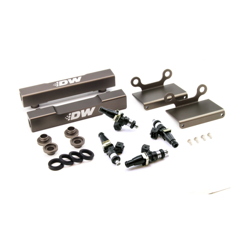 DeatschWerks 04-06 Subaru STI/LGT Side Feed to Top Feed Fuel Rail Conv Kit w/ 2200cc Injectors