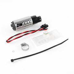 DeatschWerks 88-91 BMW 325i DW300C 340 LPH Compact Fuel Pump w/ Install Kit (w/o Mounting Clips)