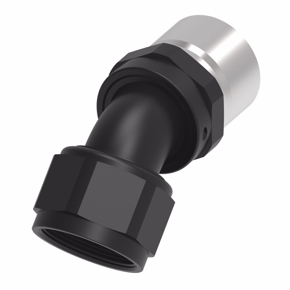 16an StreetLite Crimp Fitting 45-Degree