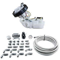 DeatschWerks 01-05 Honda Civic/02-06 Acura RSX DW400 Pump Module & Return Kit SS CPE