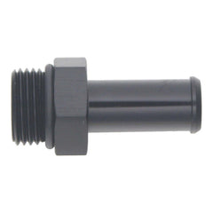 DeatschWerks 8AN ORB Male to 1/2in Male Barb Fitting (Incl O-Ring) - Anodized Matte Black