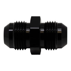 DeatschWerks 8AN Male Flare to 8AN Male Flare Coupler - Anodized Matte Black