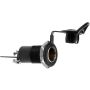 Hella 004777011 4123 Series 2-Pole Socket Flush Mount W/Screw