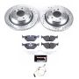 PowerStop TDBK3126 Track Day High-Performance Brake Pad and Rotor Kit