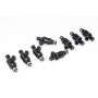 DeatschWerks Universal 1200cc Low Impedance 14mm Upper Injector - Set of 8