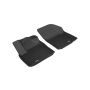 3D MAXpider 2018-2019 Volkswagen Atlas Kagu 1st Row Floormat - Black