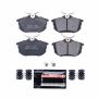 PowerStop Z23-838 PowerStop - Z23 Daily Driver Carbon-Fiber Ceramic Brake Pads with Hardware Kit