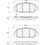StopTech Sport Performance 13-17 Honda Accord Front Brake Pads
