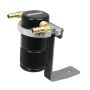 Moroso 85643 92-96 Chevrolet Corvette LT1/LT4 Air/Oil Separator Catch Can - Billet Aluminum - Black