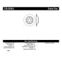 Stoptech 128.63056L Drilled Sport Brake Rotor
