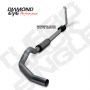 Diamond Eye Performance K5314S Diamond Eye KIT 5in TB SGL SS: 94-97 FORD 7.3L F250/F350 PWRSTROKE NFS W/ CARB EQUIV STDS