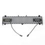 Putco 88165L-2 11-16 Ford SuperDuty - SS Black Punch Design w/ Qty 2 - 6in Light bars Bumper Grille Inserts