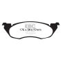 EBC Brakes DP61632 6000 Series Greenstuff Truck/SUV Brakes Disc Pads