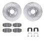 Dynamic Friction 7612-03001 Rotor Kit