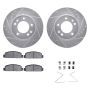 Dynamic Friction 7512-80100 Rotor Kit