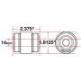 SPECIALTY PRODUCTS COMPANY 15616 X-AXIS SEALED FLEX JOINT