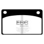 EBC Brakes DP3143C Redstuff Ceramic Low Dust Brake Pads