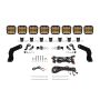 Diode Dynamics DD7891 17-24 Can-Am Maverick X3 SS5 Sport CrossLink Roof Lightbar Kit - Yellow Combo