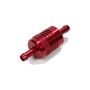 Russell Performance Red Street Fuel Filter (3in Length 1-1/8in diameter 5/16in inlet/outlet)