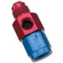 Russell Performance -4 AN Fuel Pressure Take off (Red/Blue)