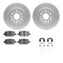 Dynamic Friction 4612-48000 Rotor Kit