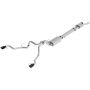 Ford Racing M-5200-F15RTB 2017-2020 F-150 Raptor 3.5L Cat Back Touring Exhaust System-Black Tips