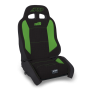 PRP Seats A9001044-50-W PRP EnduroCrawl Reclining Suspension Seat - Black/Green Tweed - Driver
