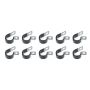 QUICKCAR RACING PRODUCTS QRP66-858 Alum Line Clamps 3/4in 10pk