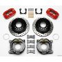 Wilwood 140-11401-DR Dynapro Low-Profile 11.00in P-Brake Kit Drill-Red Chevy 12 Bolt Spcl 2.81in Offset