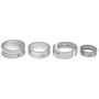 Clevite MS1416A .080 OS HOUSING / .080 OS LENGTH FLANGE VW AIR COOLED Main Bearing Set