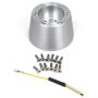 Ididit 2202320051 Adaptor 6 Bolt Momo Black