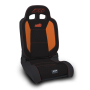 PRP Seats A8701045-50-207 PRP EnduroDaily Reclining Suspension Seat - Black/Orange Tweed - Passenger