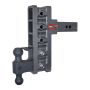GEN-Y Hitch GH-1925 Gen-Y Mega Duty 2.5in Shank 9in Offset Drop 32K Hitch w/GH-0161 Dual-Ball/GH-0162 Pintle Lock
