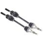 Ridetech 12129599 CV Axle shaft set for 1979-1993 Mustang.  For use with Ridetech IRS