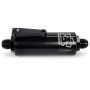Ti22 PERFORMANCE TIP5510 10 AN Fuel Filter With Shutoff Black 100 Micron