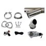 Granatelli Motor Sports 307522 Electronic Exhaust Cutout Systems - Stainless Steel - Weld In