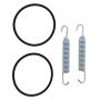 Vertex Pistons 823139 01-22 YZ 2/16-22 YZ 250 X Exhaust Gasket Kit