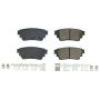 PowerStop 17-2391 PowerStop - Z17 Low-Dust Ceramic Brake Pads with Hardware