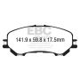 EBC Brakes DP43032R Yellowstuff Street And Track Brake Pads