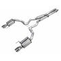 AWE Tuning 3015-32650 AWE 2024 Ford Mustang GT Fastback S650 RWD Touring Catback Exhaust w/ Dual Chrome Silver Tips