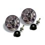 KC HiLiTES 42301 KC Headlight H4 Halogen 7in Dot 2-Light 1997-2006 Jeep Wrangler TJ