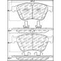 Stoptech 309.12710 Performance Brake Pads