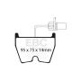 EBC Brakes DP31513C Redstuff Ceramic Low Dust Brake Pads
